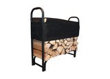 Drevník kovový 245 na uskladnenie dreva Firewood 126 x 118 x 39 cm