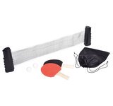 Set na stolný tenis Pingpong 2 x raketa, 3 x loptička, 1 x sieť do 168cm